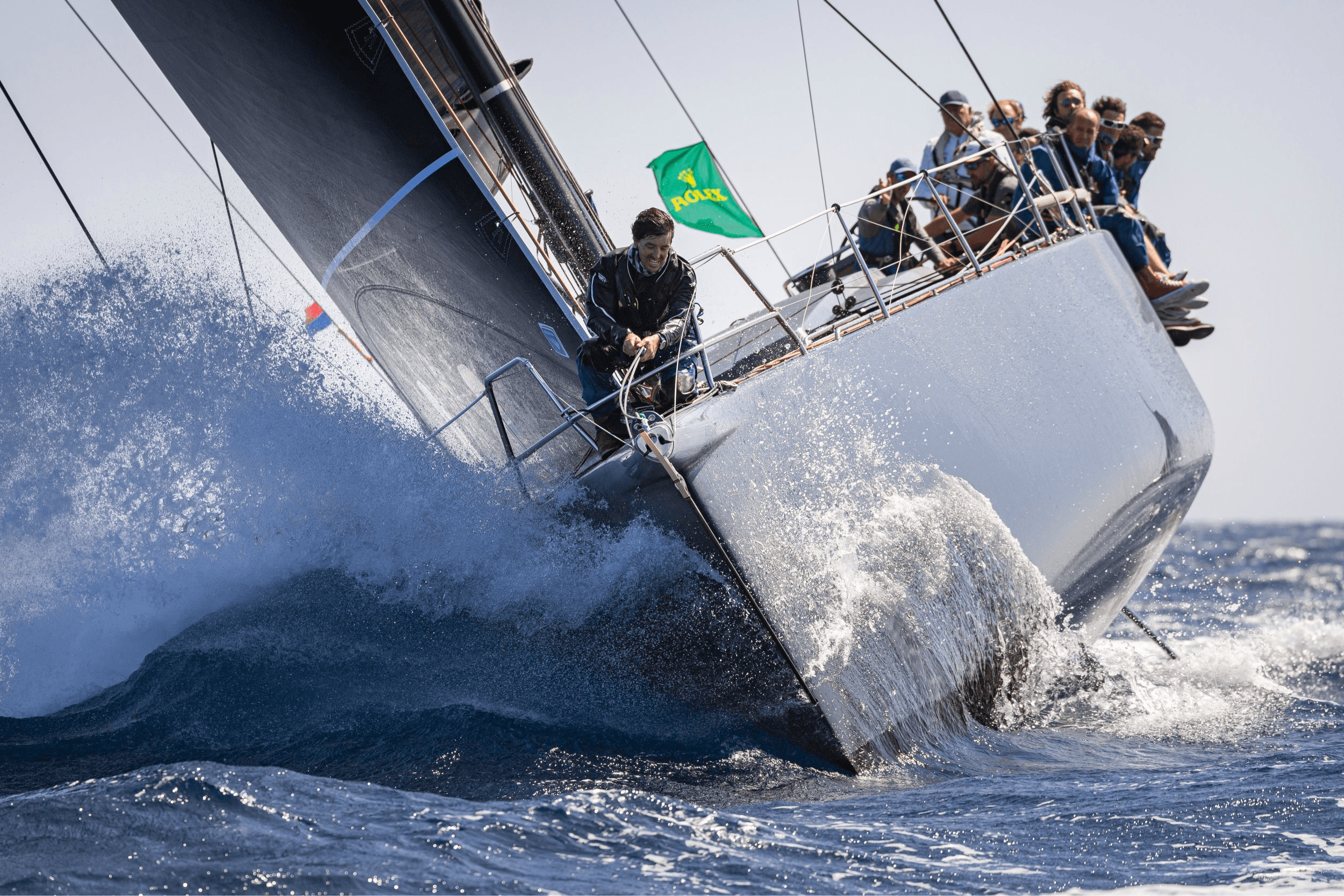 A front row seat at the Maxi Yacht Rolex Cup 2024