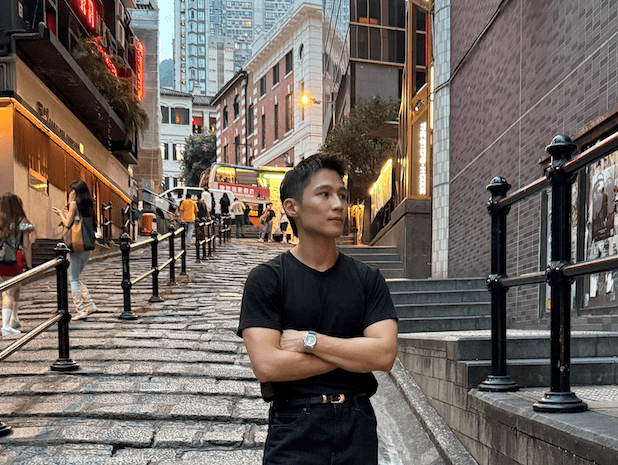 #legend100ootd: with Bruce Tong and Veronica Li