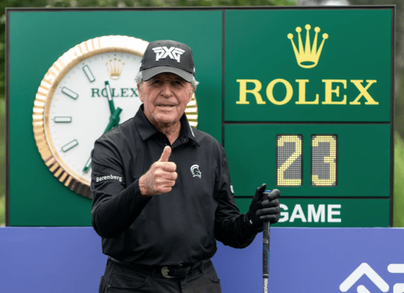 Golfing legend Gary Player on perseverance and going strong at nearly 90