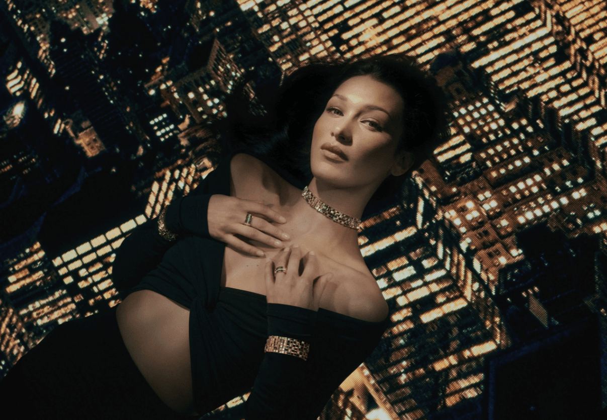 Bella Hadid on Chopard jewellery, sustainability and joy