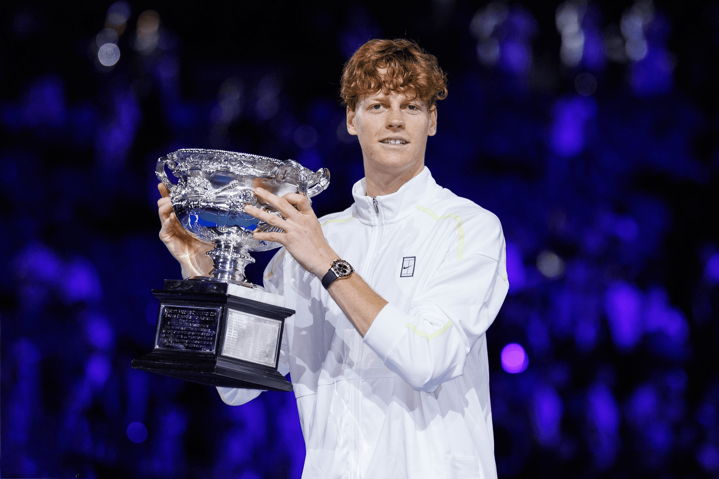 Rolex testimonee Jannik Sinner claims third Grand Slam title at Australian Open