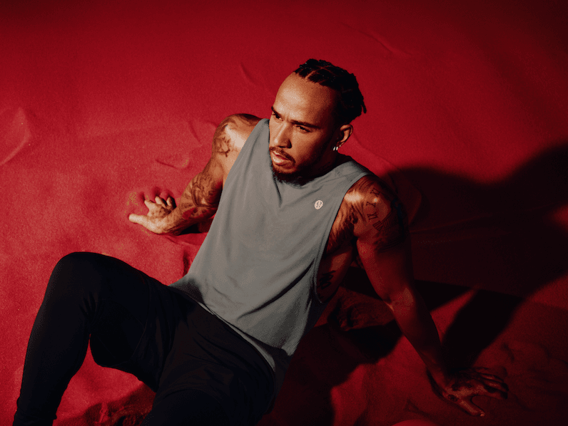 Lewis Hamilton is Lululemon’s latest ambassador