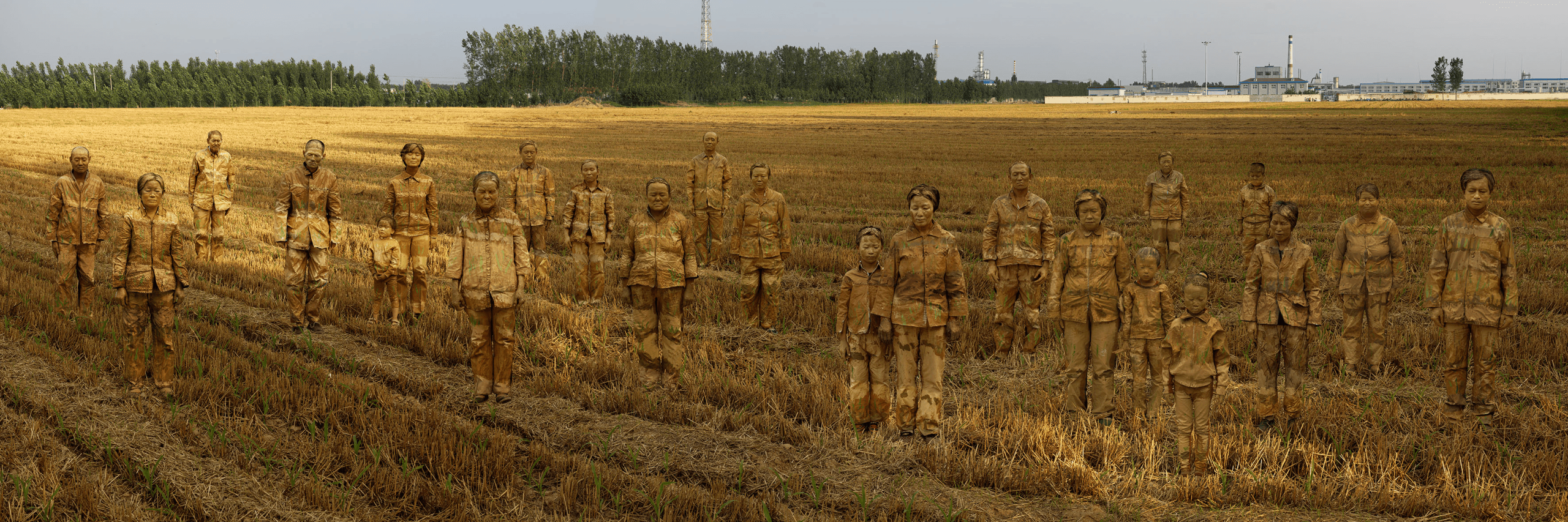 Artist Liu Bolin on blending into his camouflage photo-performances