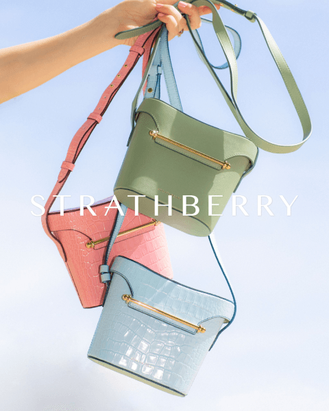 Strathberry: Bringing cinematic retro-chic to its Autumn/Winter 2022 collection