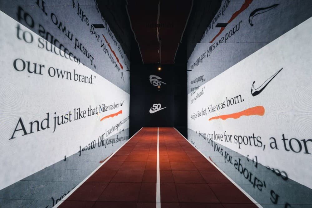 Nike celebrates 50 years of serving athletes