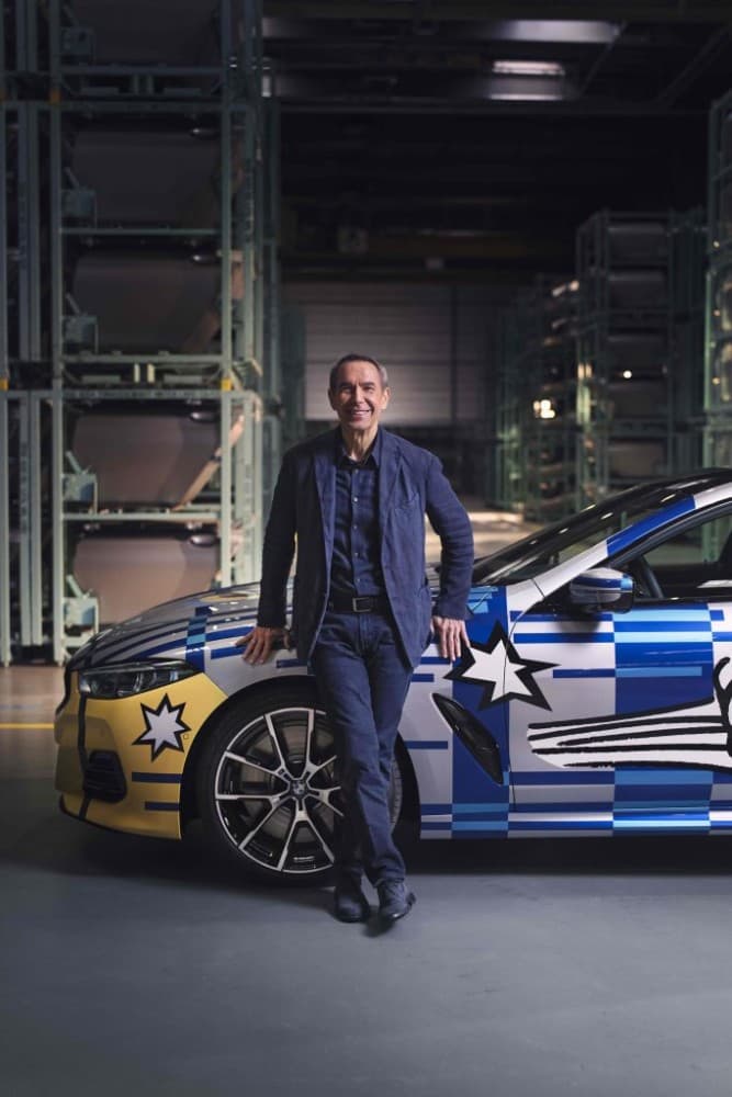 Jeff Koons’ 250-hour hand paintwork for BMW