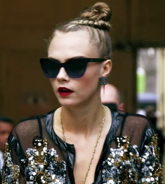 Cara Delevingne’s Pup Takes Spotlight at Chanel Haute Couture Show