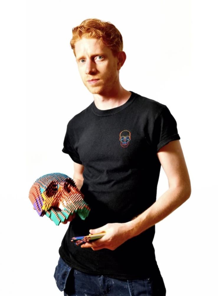 Artist Luke Newton takes pencil colouring to new heights