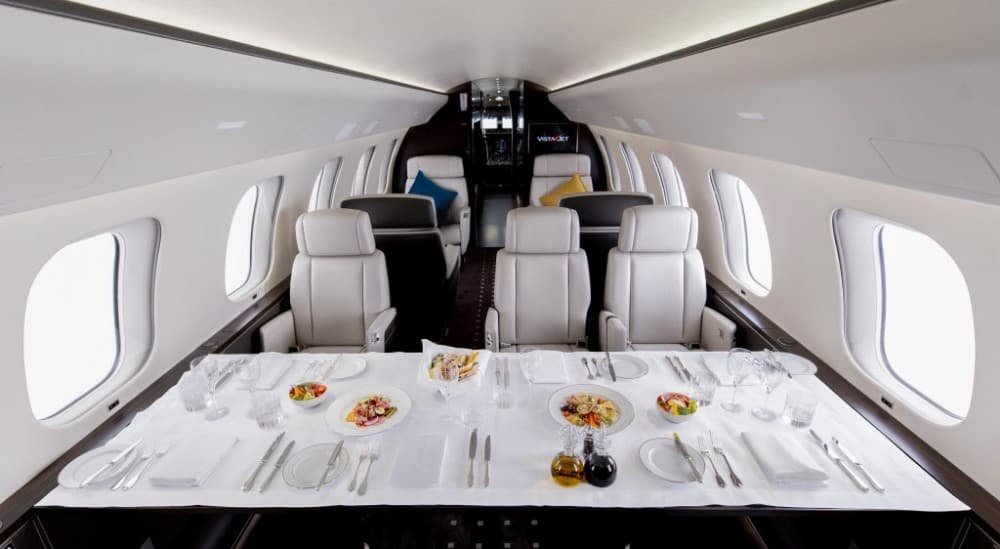 VistaJet provides a premium, post-pandemic flying experience
