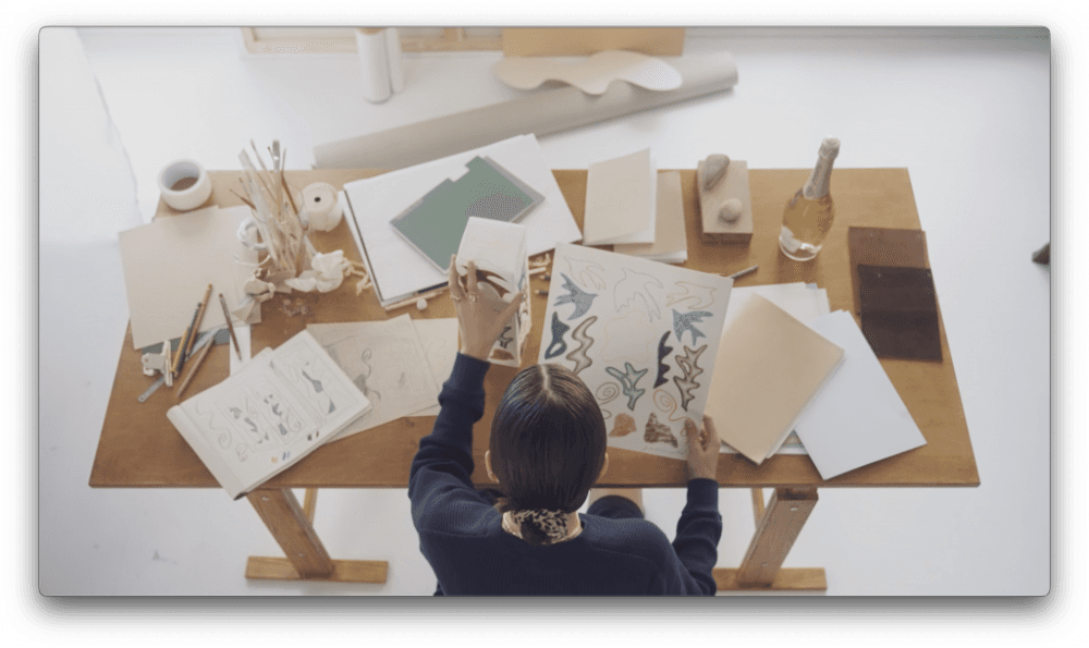Garance Vallée reimagines Art Nouveau with Perrier-Jouët