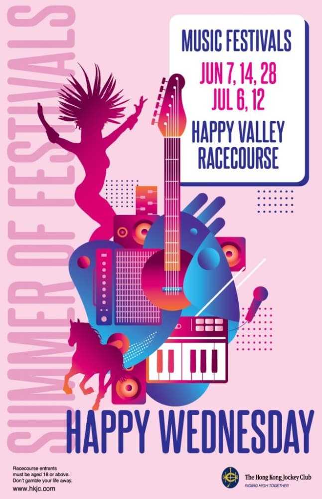 2023 Happy Wednesday Music Festivals at Happy Valley Racecourse