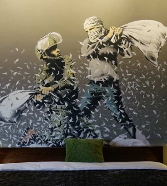 Banksy Opens Hotel in Bethlehem