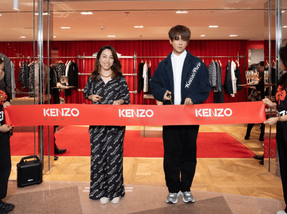 Mirror’s Keung To re-opens Kenzo’s Harbour City store
