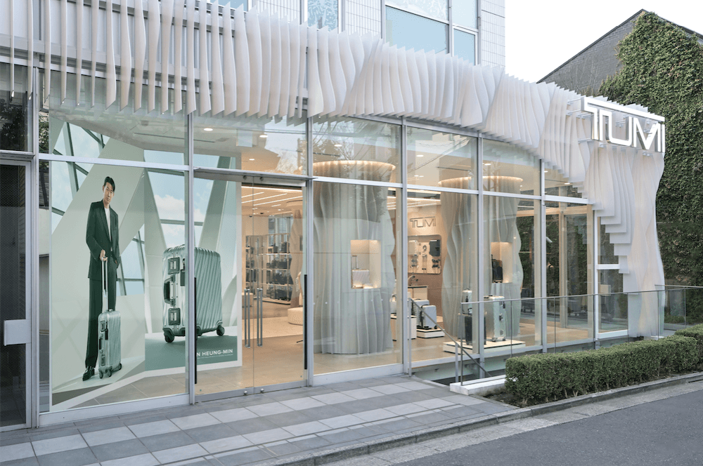 Tumi stays on the cutting edge with Tokyo boutique