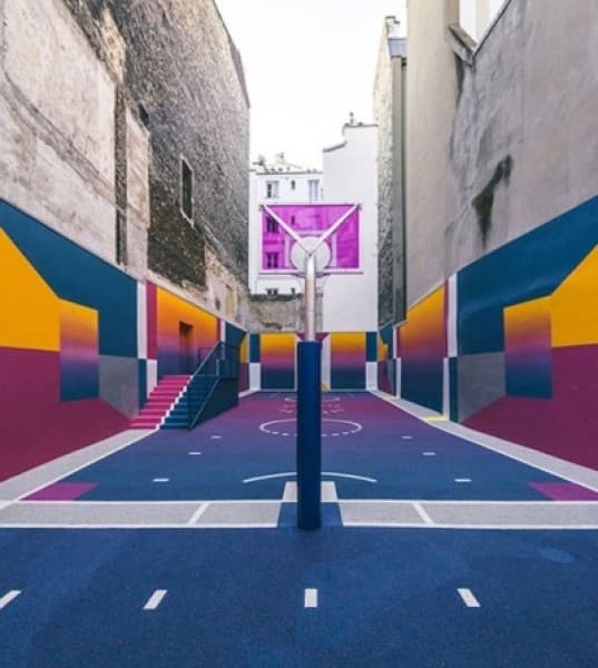 Paris’ Newest Attraction: A Pigalle Basketball Court