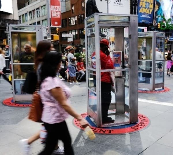 New York’s New Phone Booths Spark Immigration Conversation