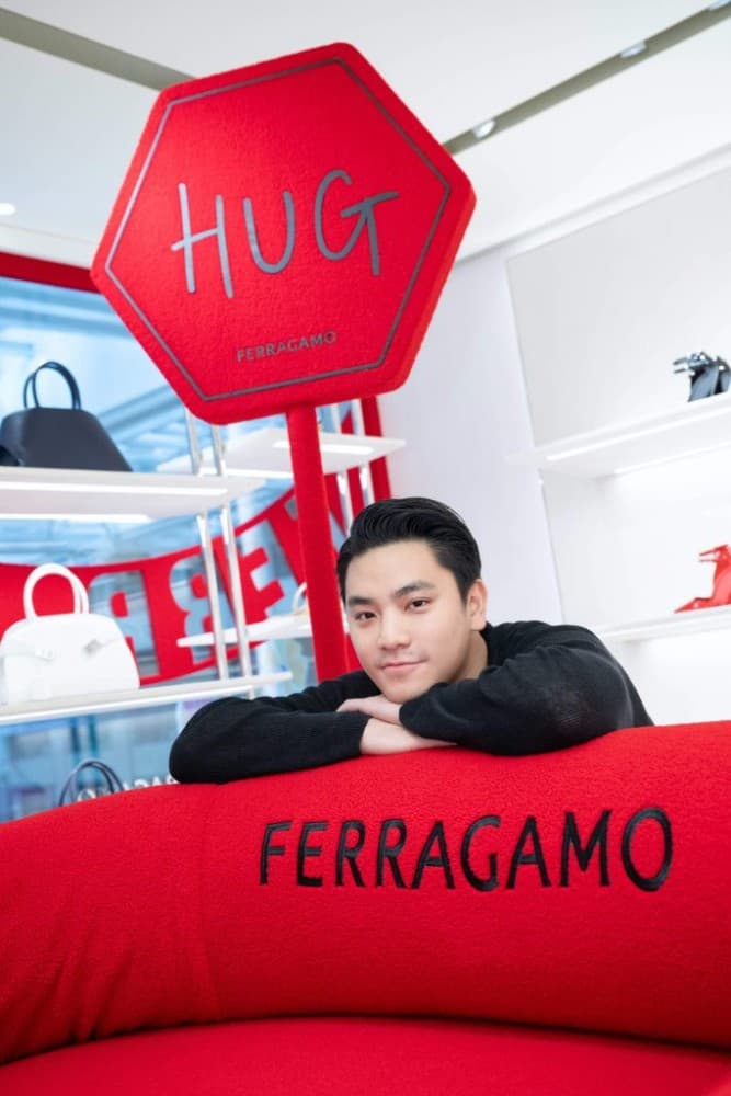 Ferragamo joins Art March with artist Oscar Wang
