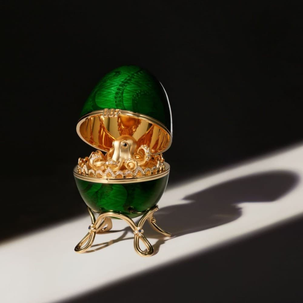 One of a kind Fabergé x 007 Egg Objet revealed