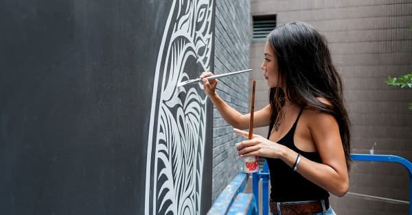 10 questions with’ mural artist Alana Tsui