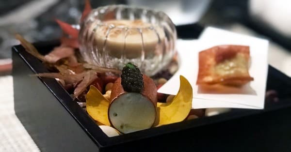 Takumi by Daisuke Mori’s white truffle menu