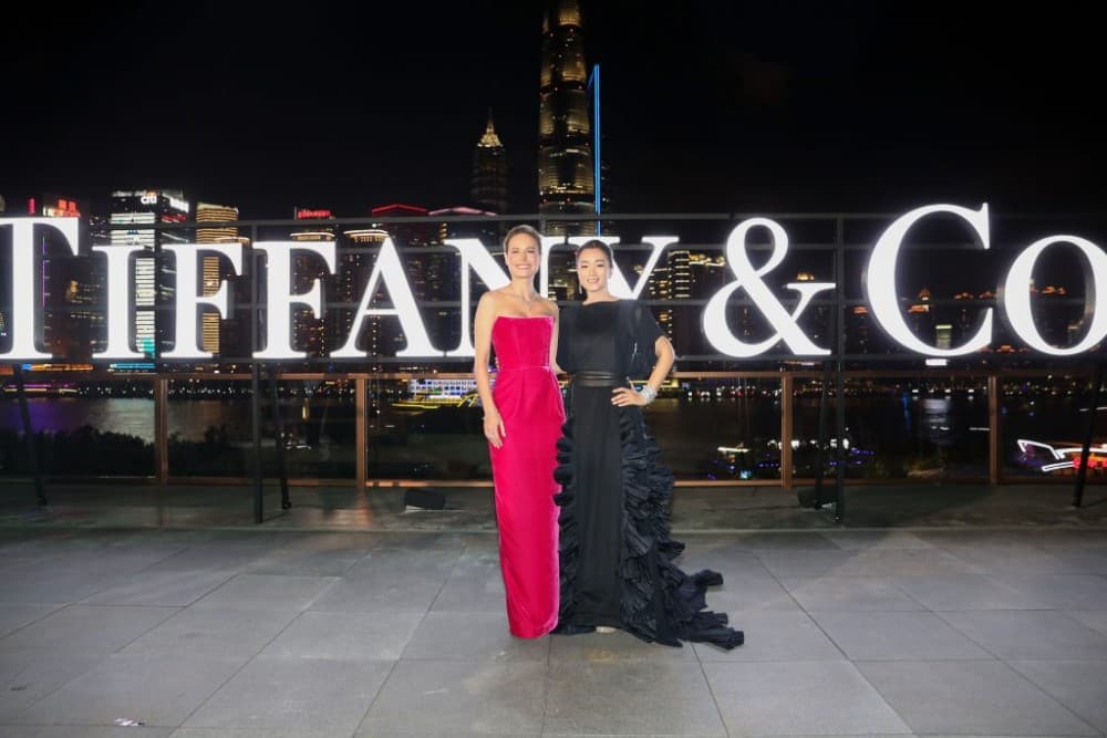 Brie Larson and Gong Li shine in Tiffany & Co diamonds at brand’s new exhibition