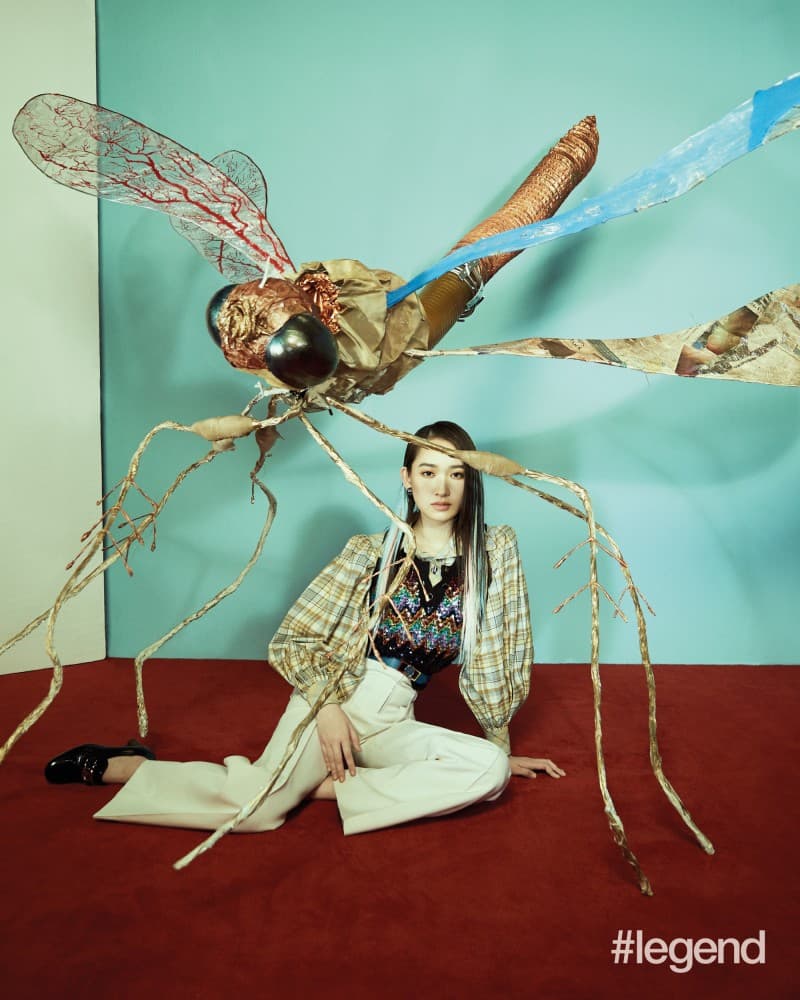 Fashion cover: Ashley Lam in Louis Vuitton