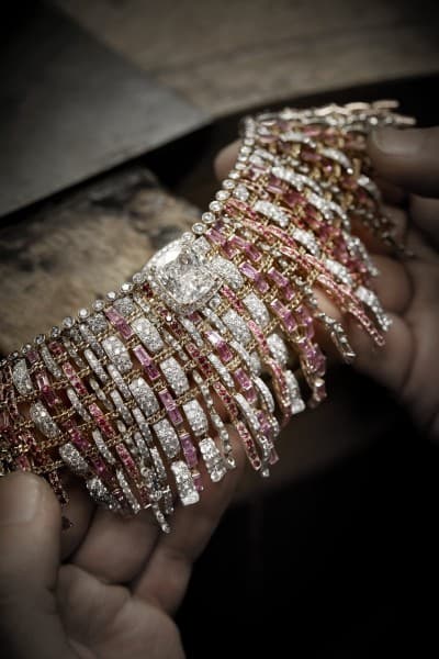 Coco Chanel’s beloved tweed finds its way to high jewellery