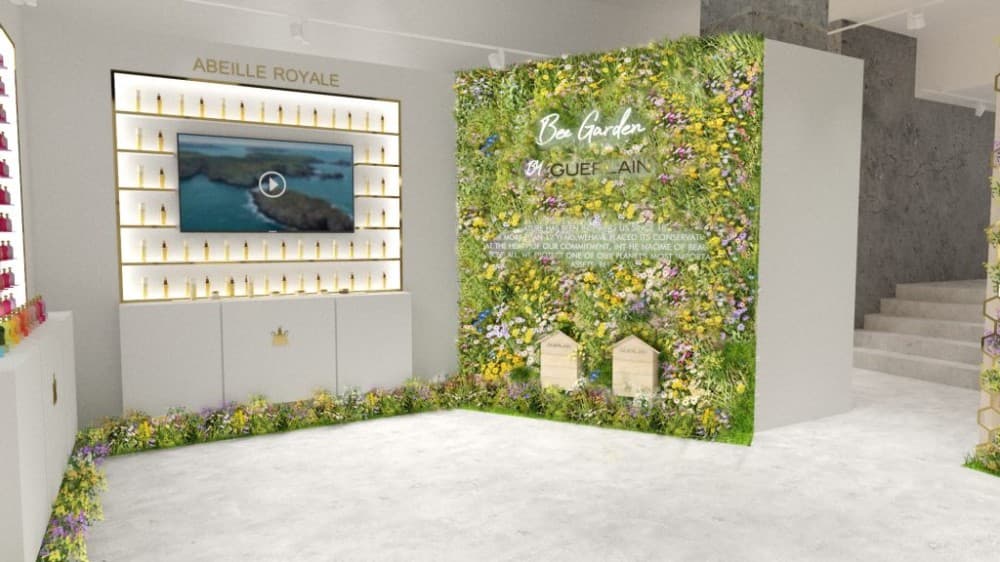 Guerlain’s Bee Garden pop-up store is one to visit