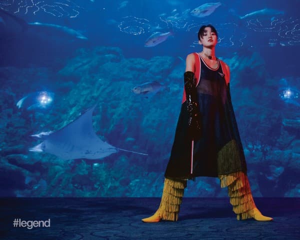 Into the blue: Yvette Kong at Ocean Park