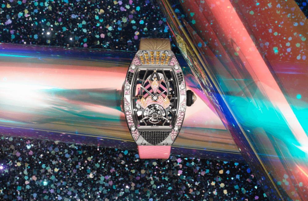 Disco glam: Introducing the Richard Mille 71-02 Automatic Tourbillon Talisman collection