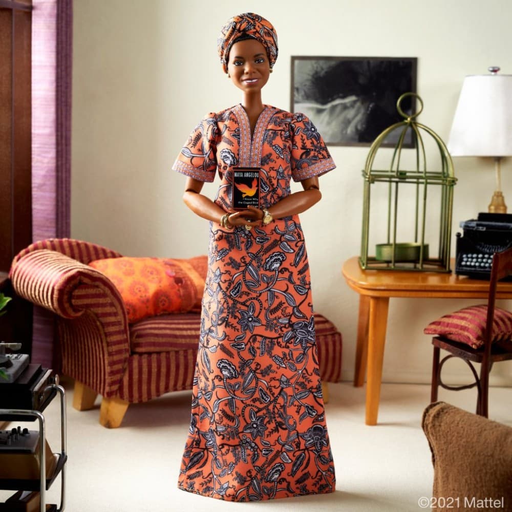 Mattel unveils Maya Angelou Barbie doll
