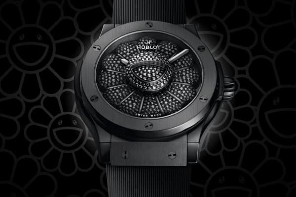 Hublot collaborates with Takashi Murakami on Classic Fusion All Black
