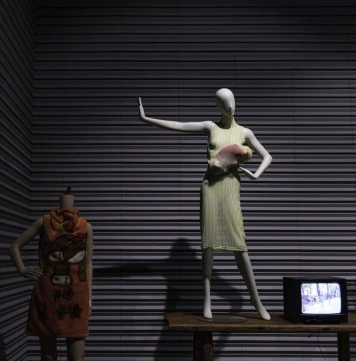Inside ‘The Endless Garment: Research Station’ exhibition at X Museum
