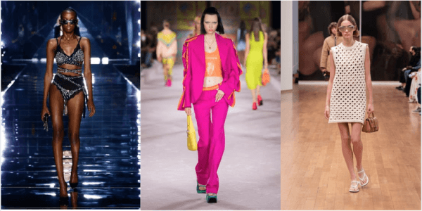 Vibrant colours make a splash on the Spring 2022 runways in Milan