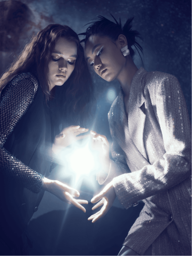 Fashion shoot: Follow the light