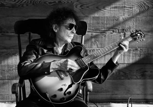 Celine Homme's Portrait of a Musician featuring Bob Dylan