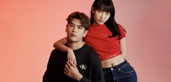 Digital Cover: Kenneth Lai and Suey Kwok x Calvin Klein