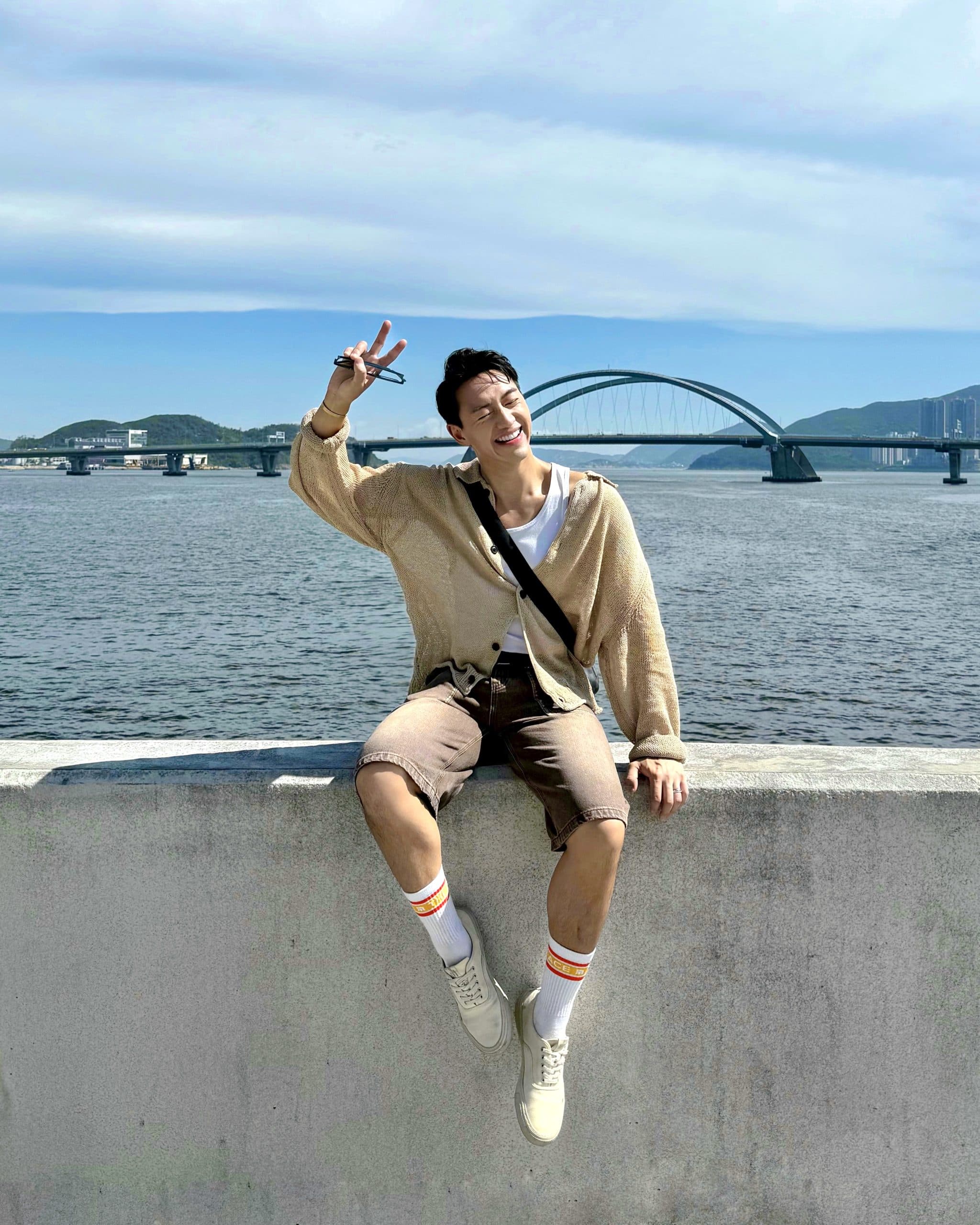 #legend100ootd with Tim Fung and Jenny Tsang