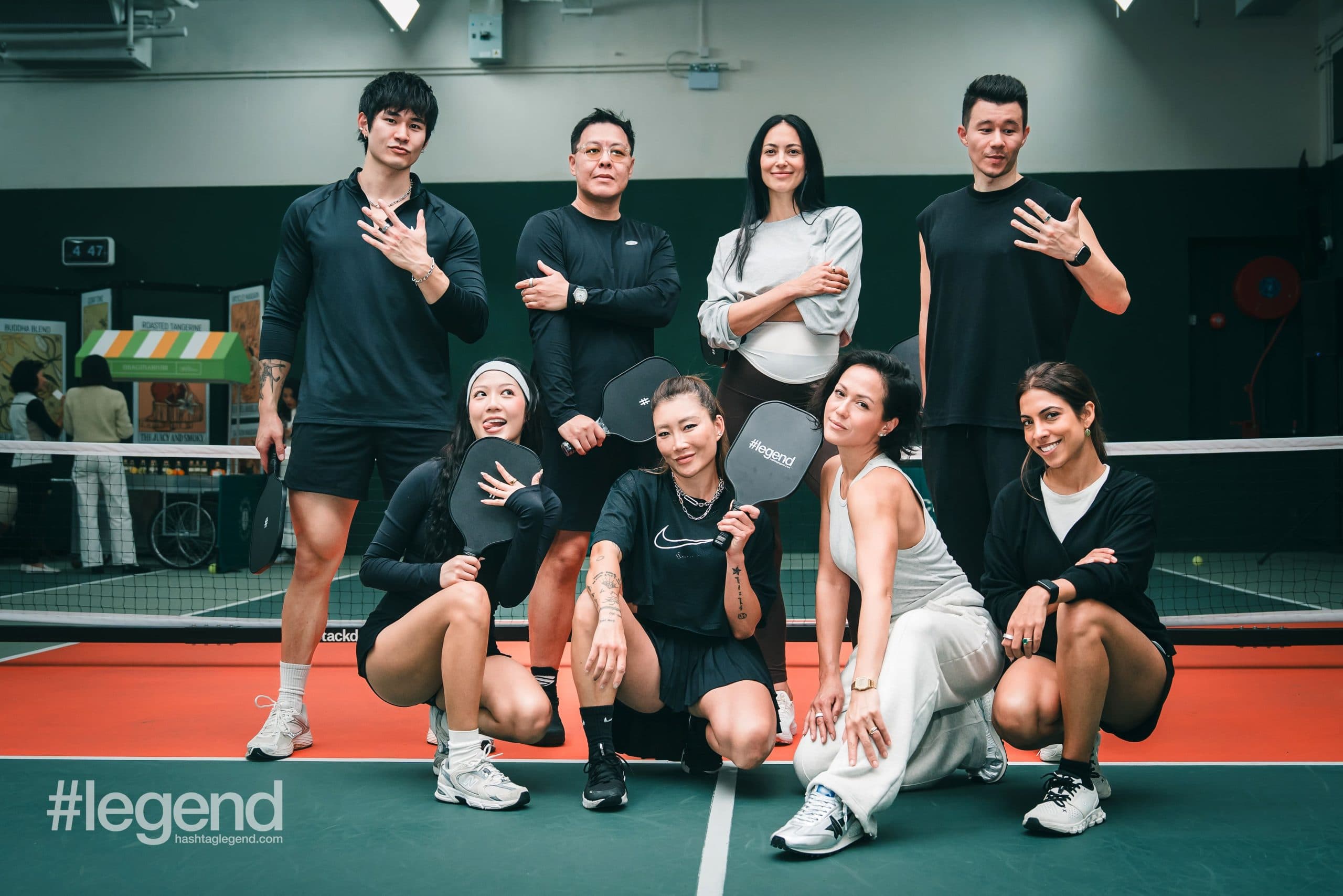 Inside the #legendwellness pickleball tournament