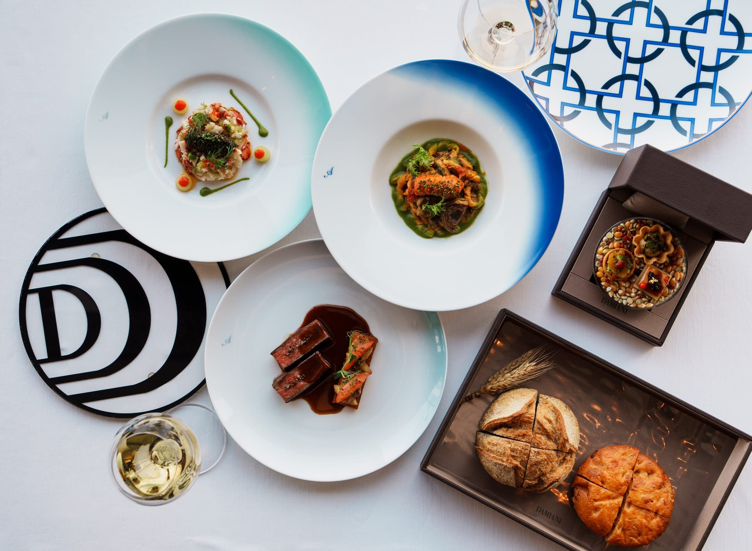 The Ritz-Carlton, Hong Kong: Tosca di Angelo and Damiani bring Italian craftsmanship to the dining table