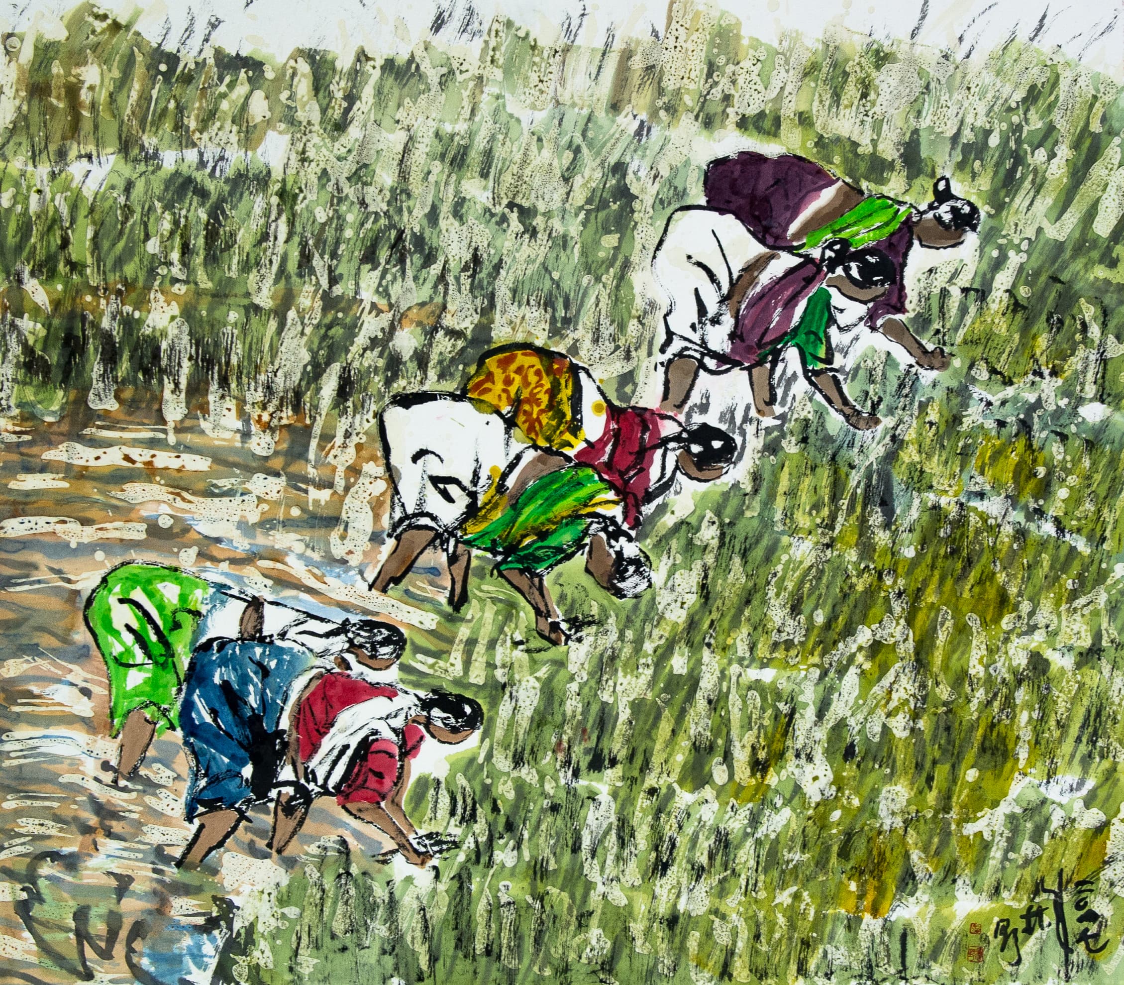 Lin Xiang Xong turns art into a force for peace