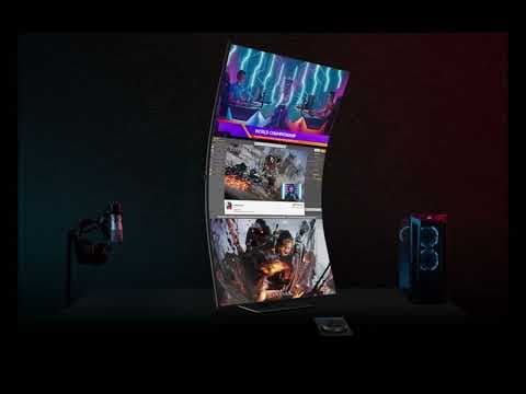 55” Odyssey Ark Mini-LED Curved Gaming Monitor (165Hz)