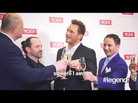 Chris Pratt's first time in Hong Kong with Tumi | #legend