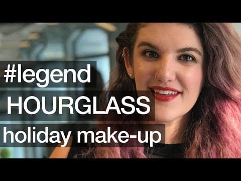 Christmas make-up tutorial from Hourglass | #legend