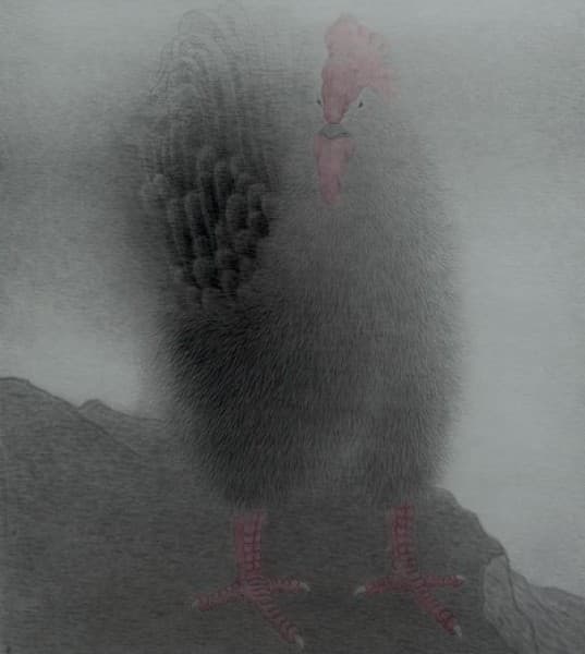 Artist Shao Fan Connects Roosters, Rabbits and Gentlemen in his Work for a Tuscan Winemaker