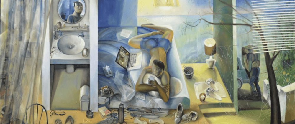 Artist Alvin Ong talks about his surreal paintings