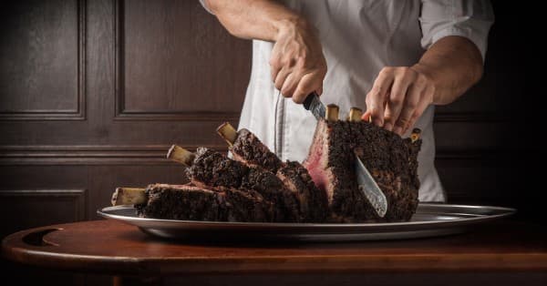 #legendloveschristmas: Prime rib beef dinner for four at Buenos Aires Polo Club