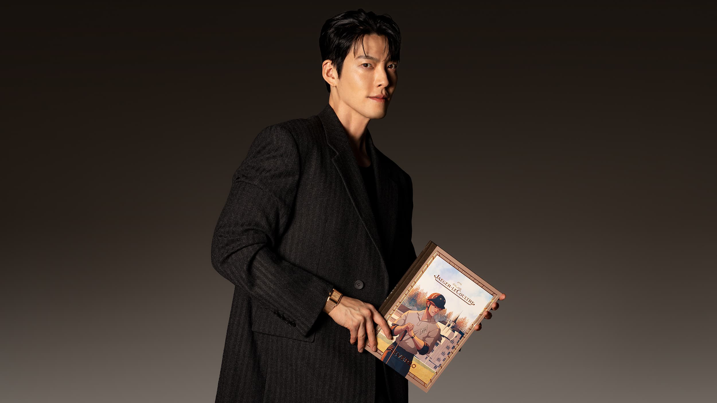 Jaeger-LeCoultre: Kim Woo-bin introduces the Reverso webcomic with artist Olivecoat