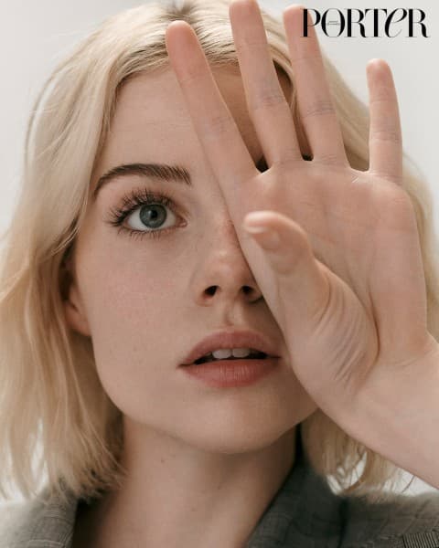 Lucy Boynton sits with Net-a-Porter to talk Rami Malek and “The Politician”