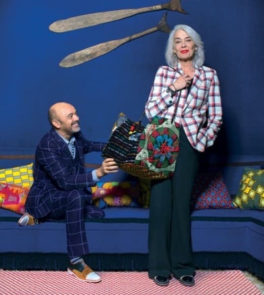 Christian Louboutin Celebrates the Colours of West Africa